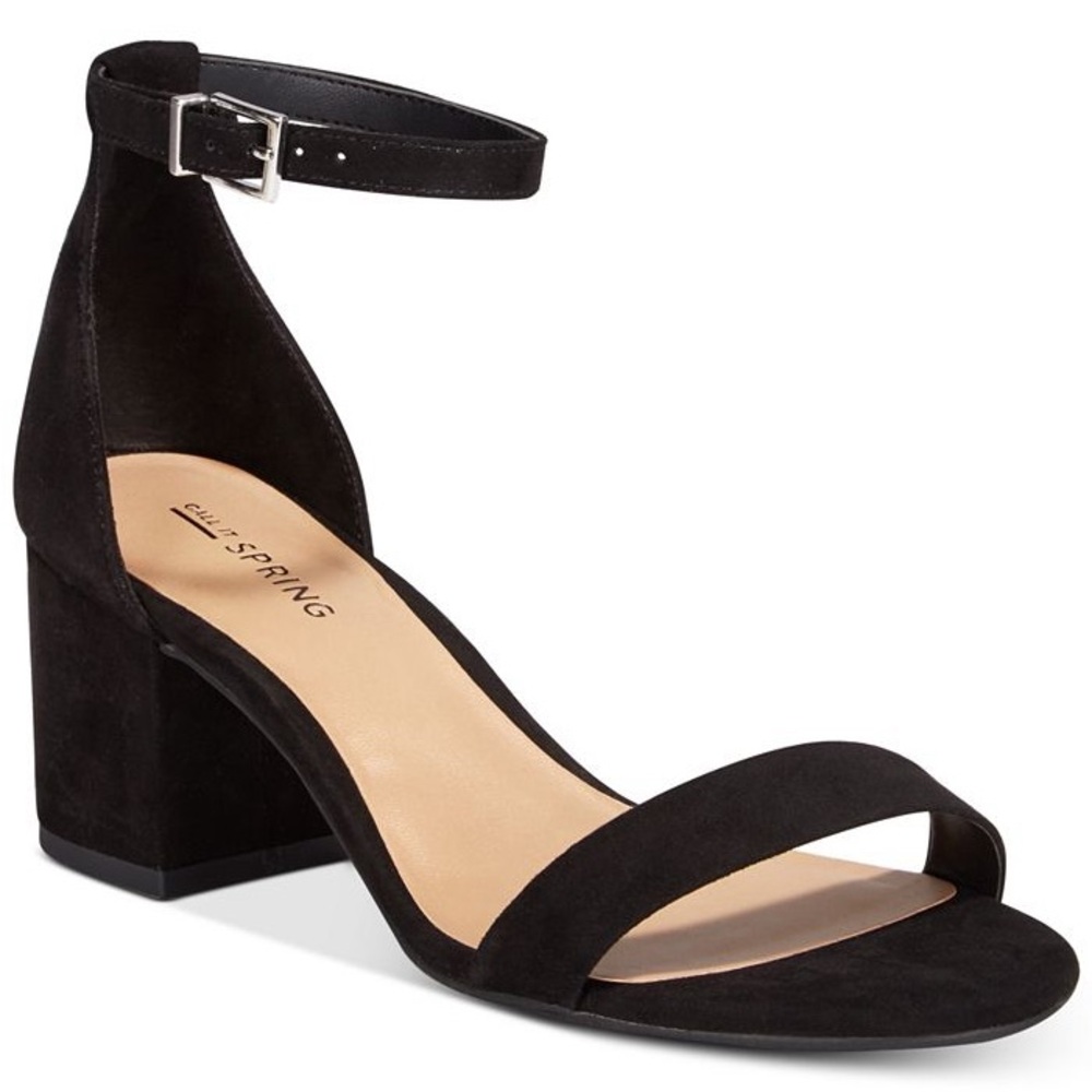 Strappy heels